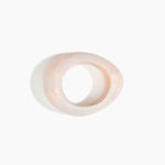 Dinosaur Designs LBRCKLGE Large Rock Bangle ROSE SWIRL..