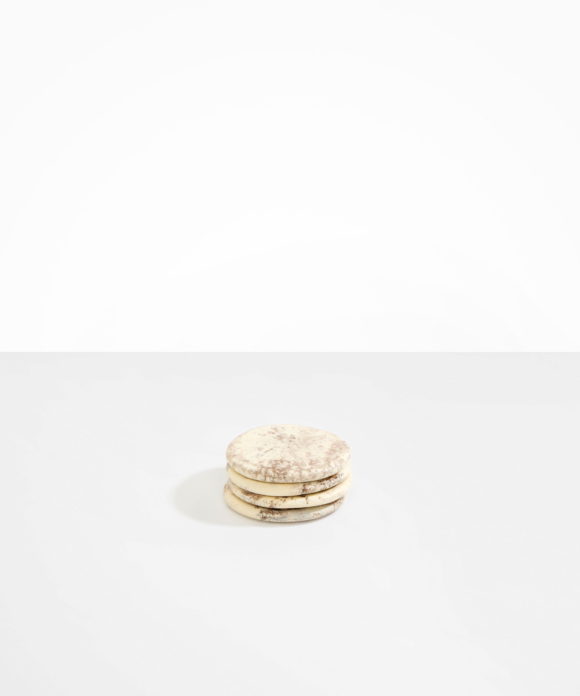 Dinosaur Designs MISTEMCST Temple Coaster CAPPUCCINO