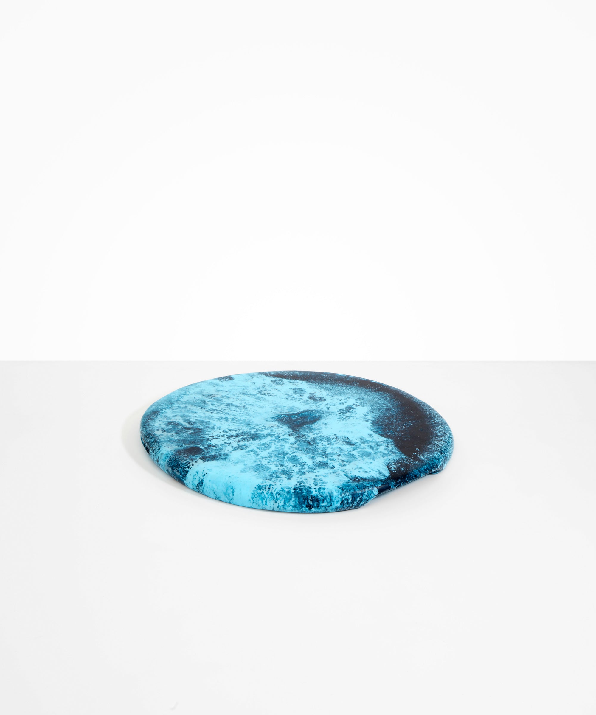Dinosaur Designs Temple Cheese Platter in Water Colour resin..