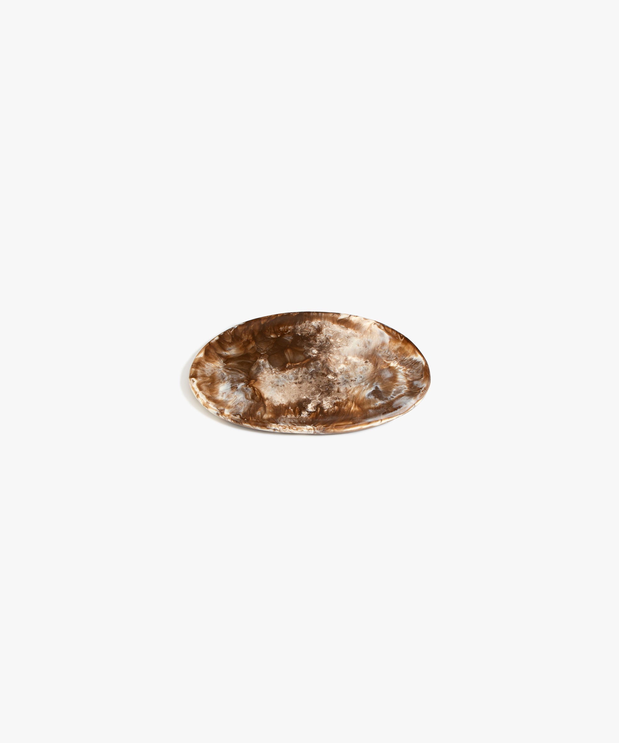 Dinosaur Designs Flow Spice Dish in Mineral Swirl Colour resin....