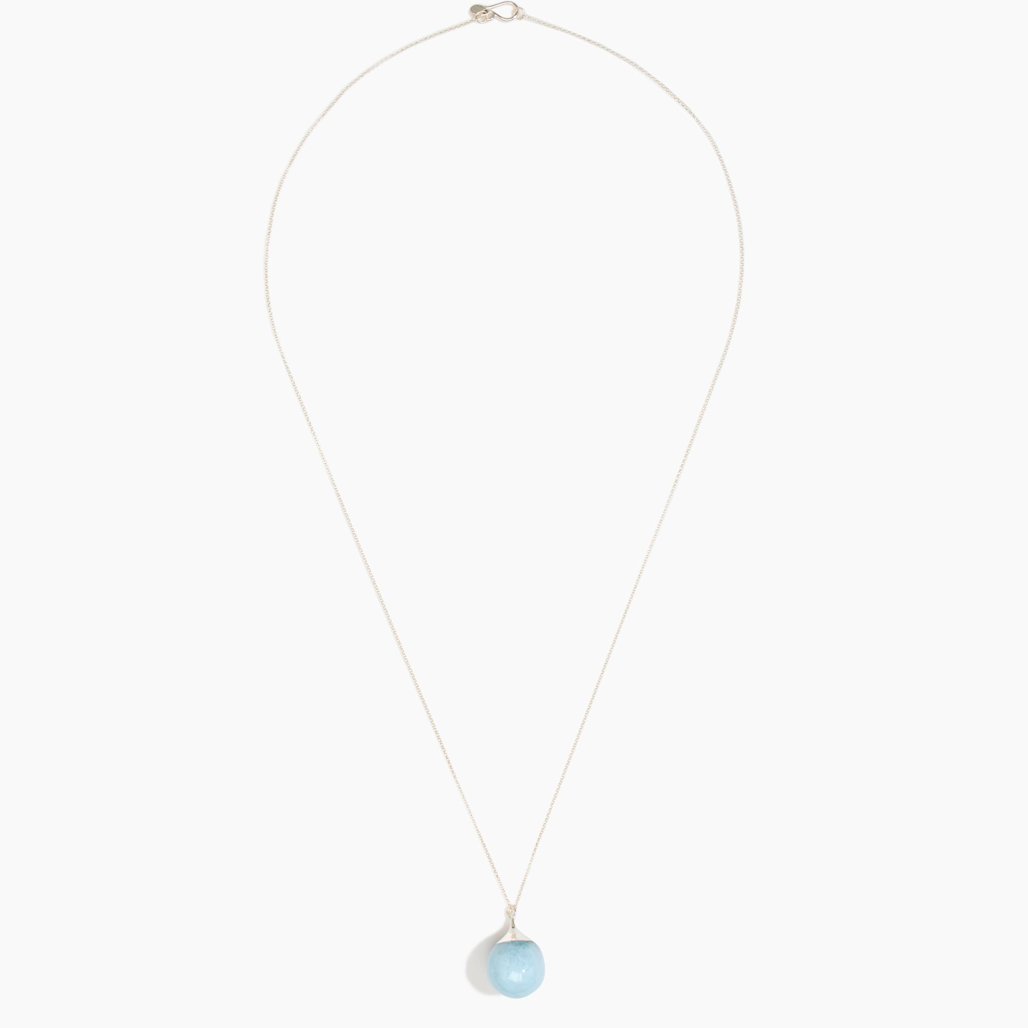 Long Full Moon Chain Pendant