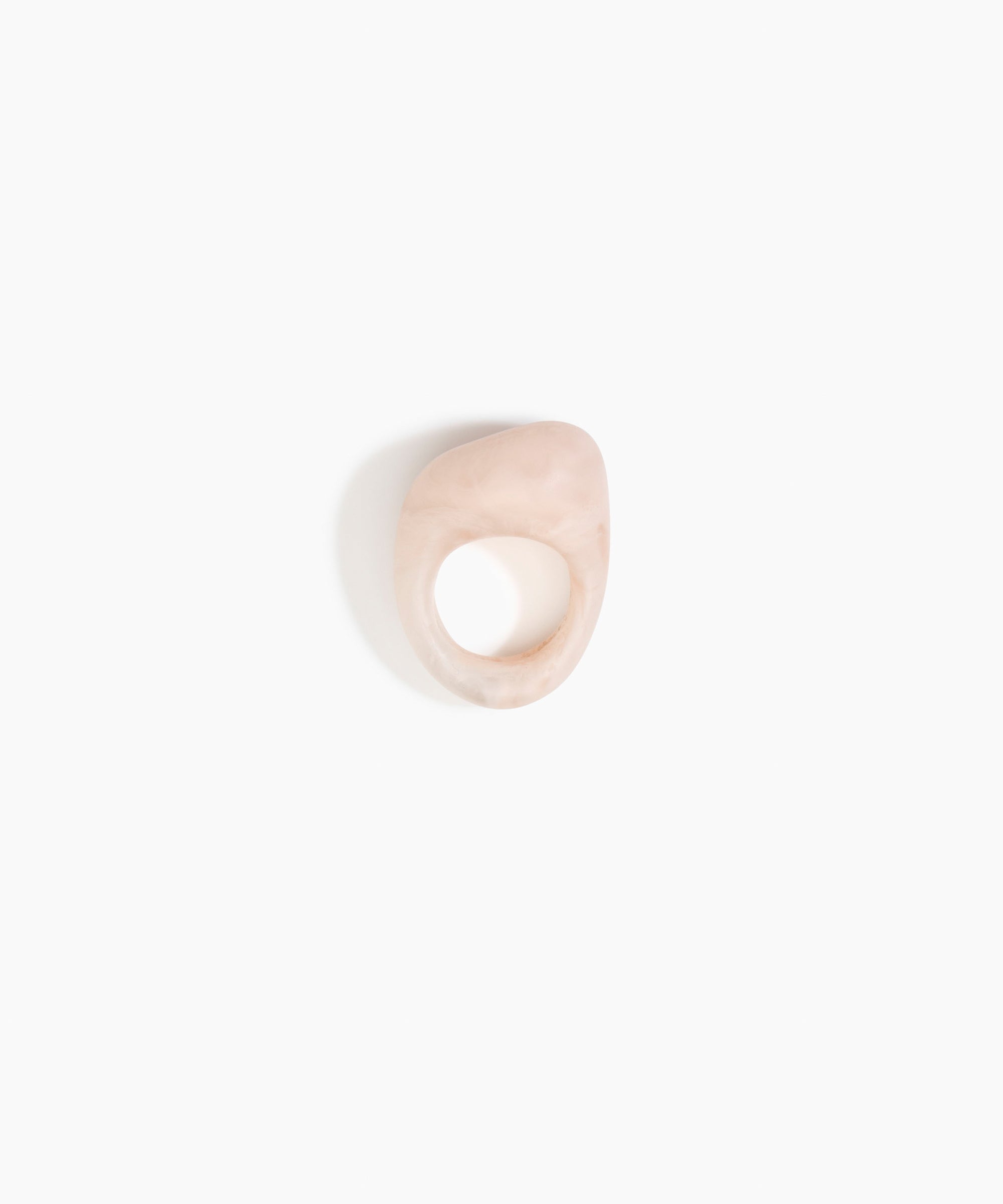 Dinosaur Designs RGPLNPEB Pebble Ring ROSE SWIRL