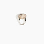 Dinosaur Designs RGPLNPEBDUO Pebble Duo Ring CAPPUCCINO