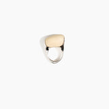 Dinosaur Designs RGPLNPEBDUO Pebble Duo Ring CREAM