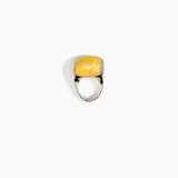 Dinosaur Designs RGPLNPEBDUO Pebble Duo Ring POLLEN..