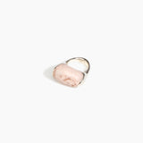Dinosaur Designs RGPLNPEBDUO Pebble Duo Ring ROSE SWIRL