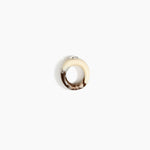 Dinosaur Designs RGRNDRCK Round Rock Ring CAPPUCCINO.