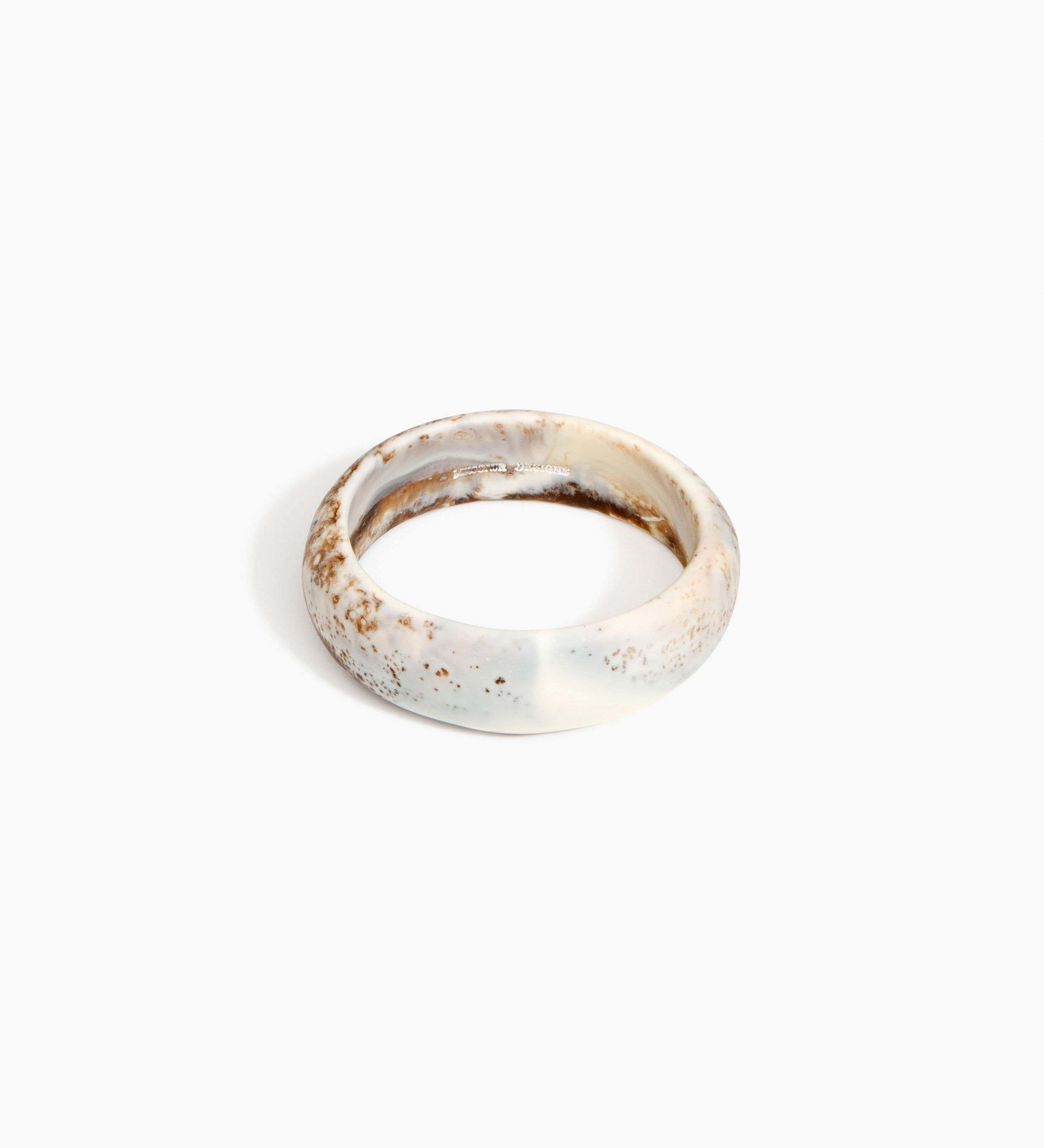 Medium Organic Oval Bangle