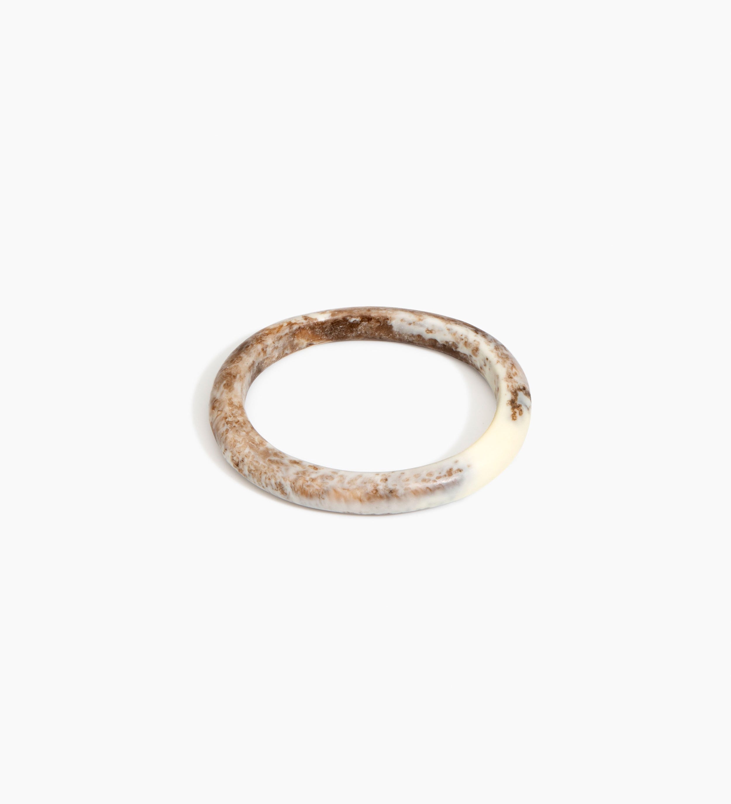 Small Organic Oval Bangle