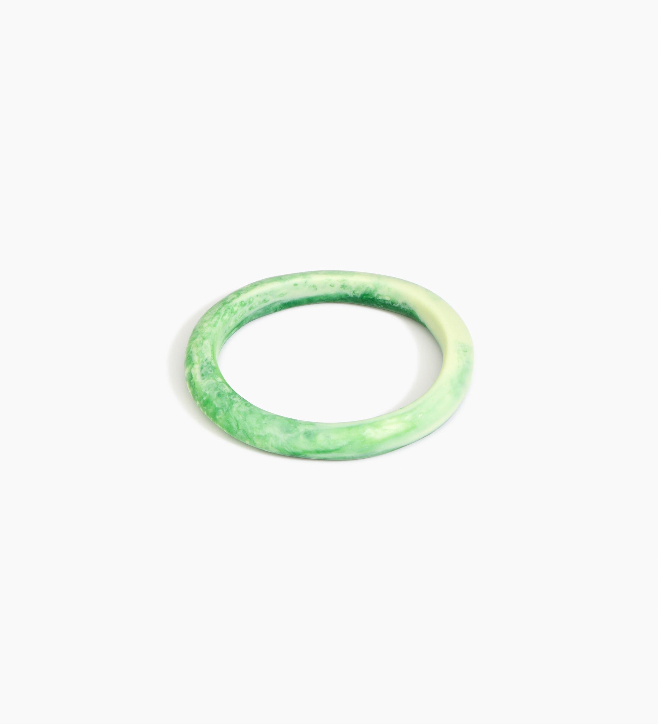 Small Organic Oval Bangle