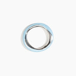 Dinosaur Designs SBRCKDUOWBN Rock Duo Wishbone Bangle SILVER POOL.