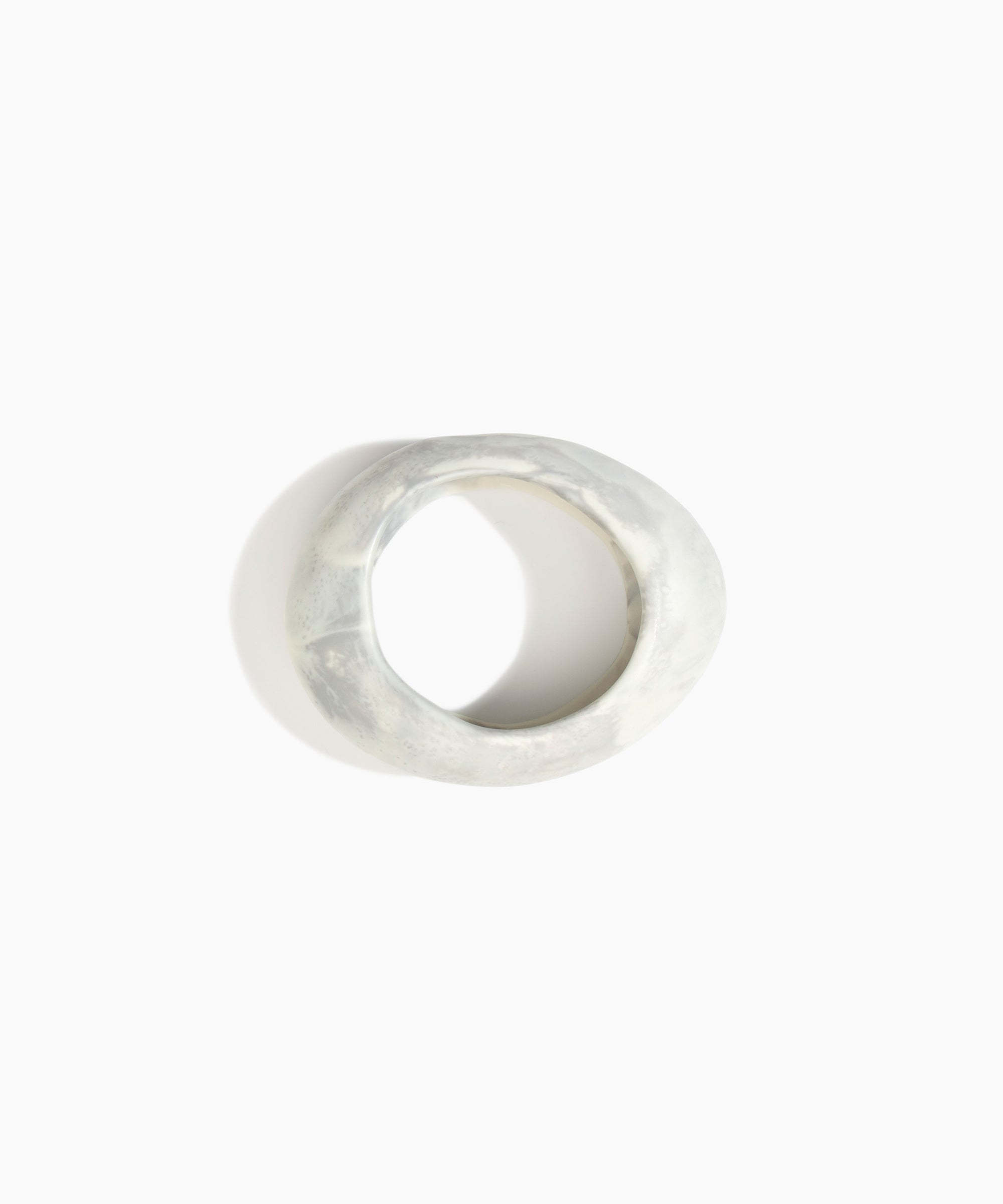 Dinosaur Designs SBRCKMED Medium Rock Bangle CLOUD..