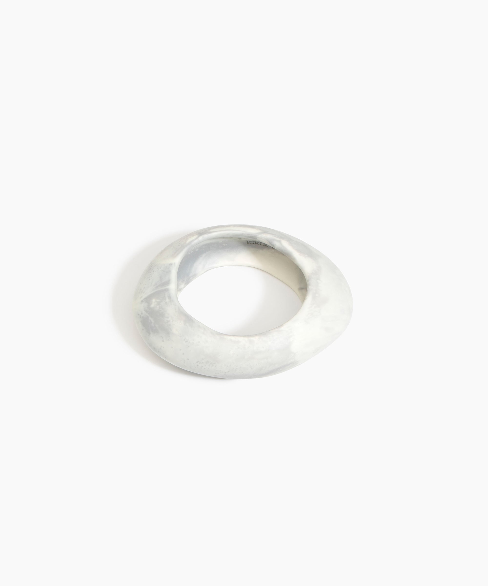 Dinosaur Designs SBRCKMED Medium Rock Bangle CLOUD..