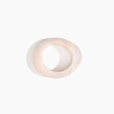 Dinosaur Designs SBRCKMED Medium Rock Bangle ROSE SWIRL..