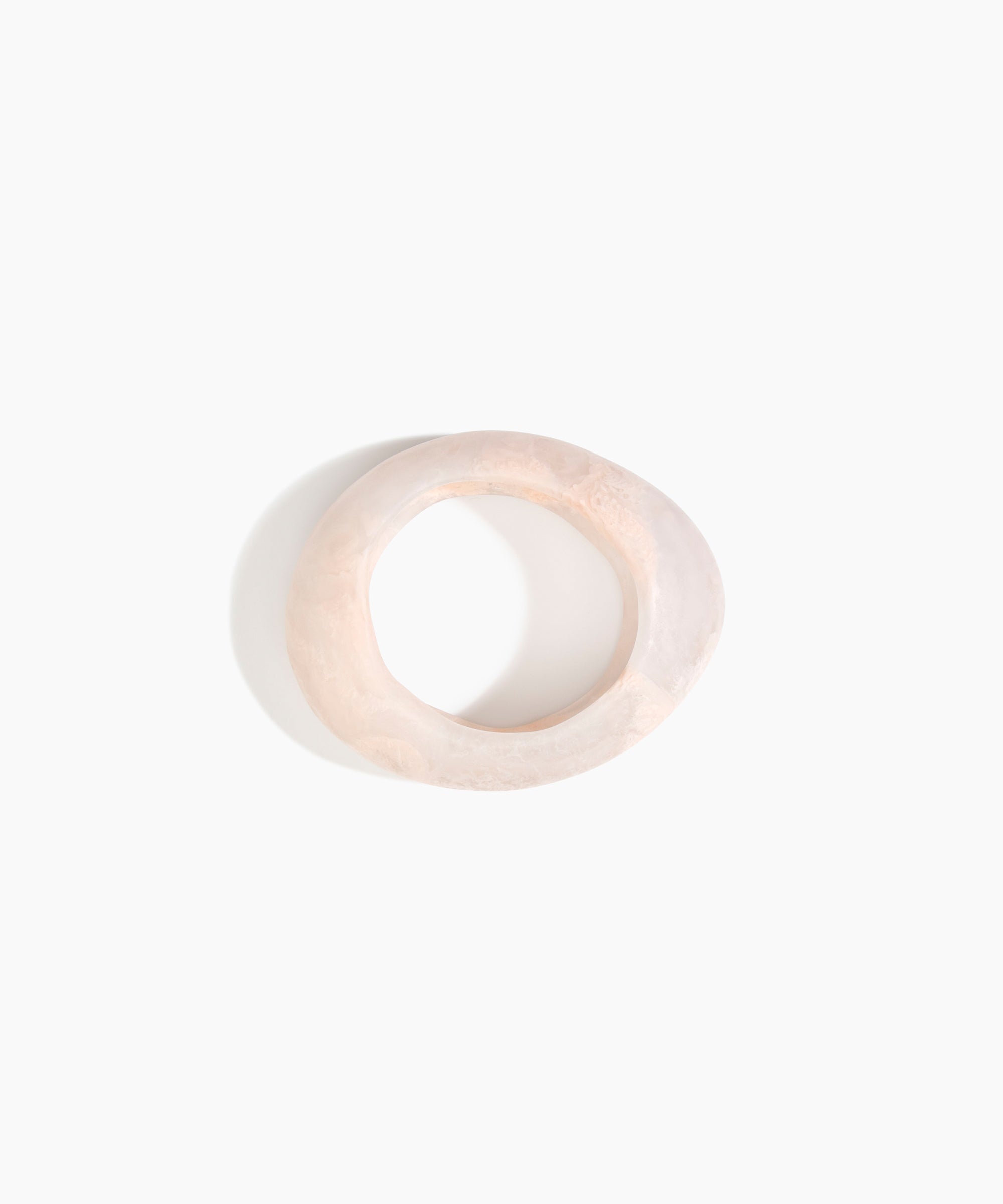 Dinosaur Designs SBRCKMED Medium Rock Bangle ROSE SWIRL..