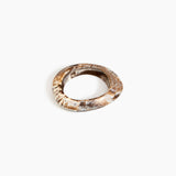 Dinosaur Designs SBRCKSML Small Rock Bangle CAPPUCCINO..
