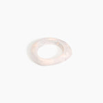 Dinosaur Designs SBRCKSML Small Rock Bangle ROSE SWIRL..