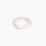 Dinosaur Designs SBRCKSML Small Rock Bangle ROSE SWIRL..
