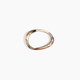 Dinosaur Designs SBRCKWBN Rock Wishbone Bangle CAPPUCCINO..
