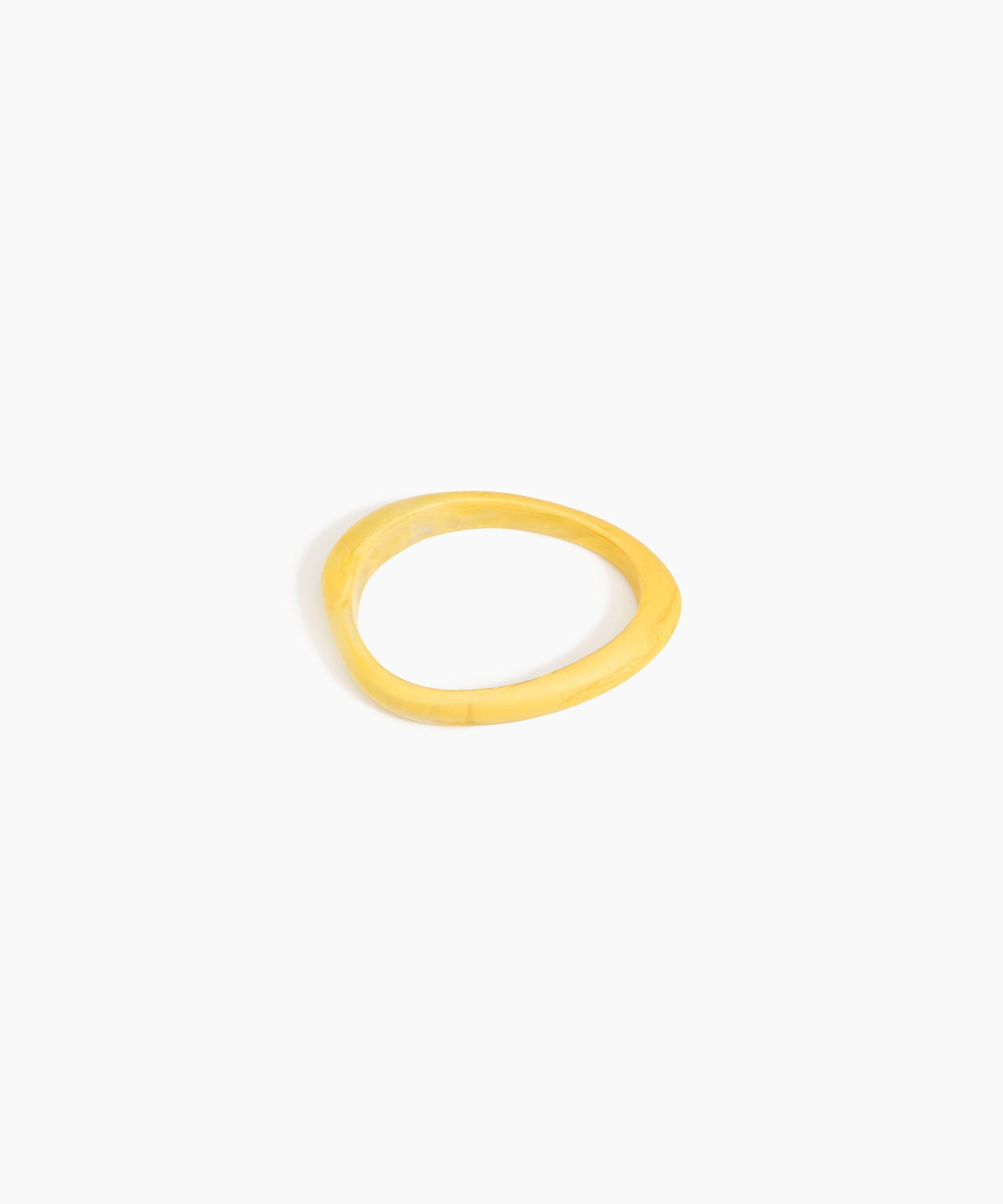 Dinosaur Designs SBRCKWBN Rock Wishbone Bangle POLLEN