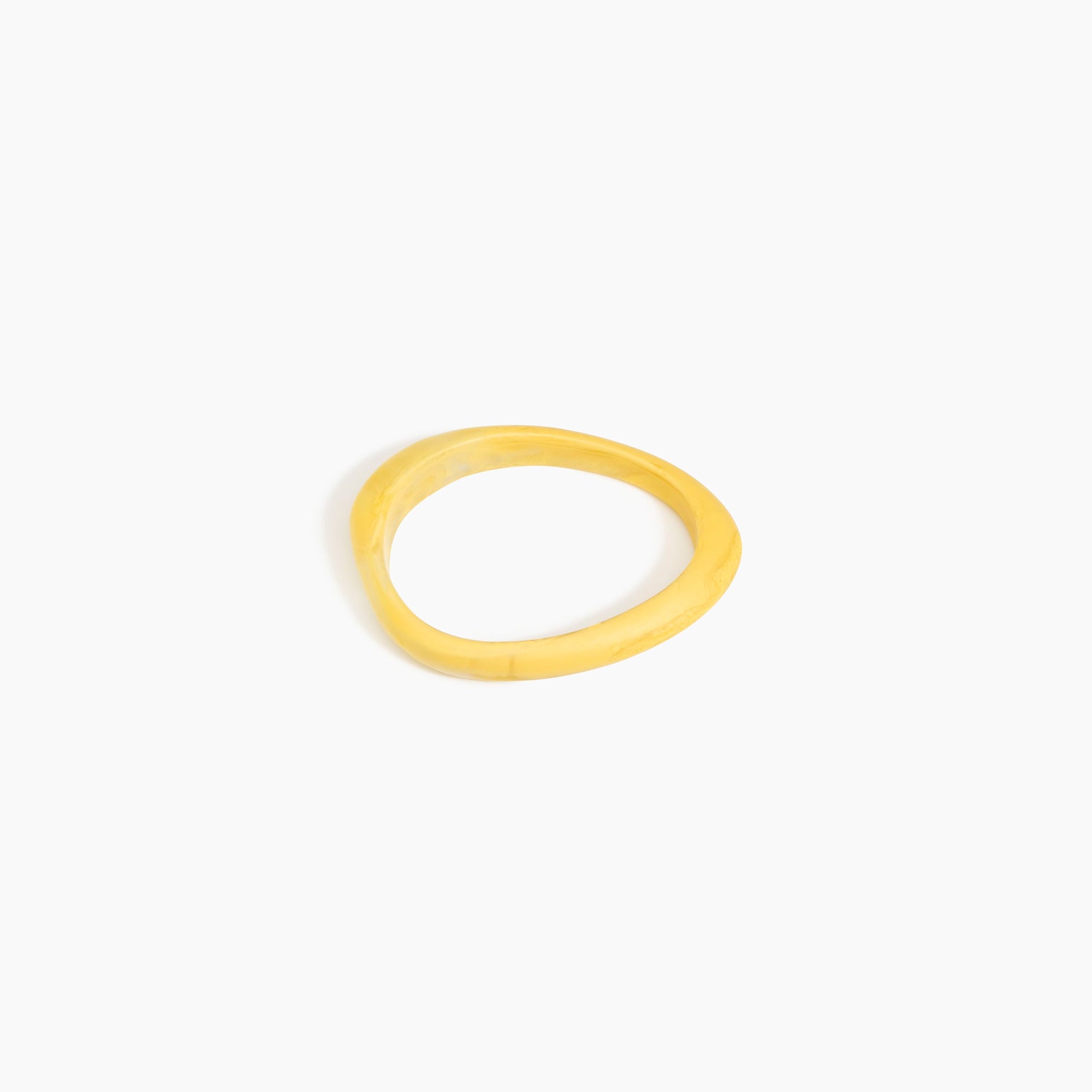Dinosaur Designs SBRCKWBN Rock Wishbone Bangle POLLEN..
