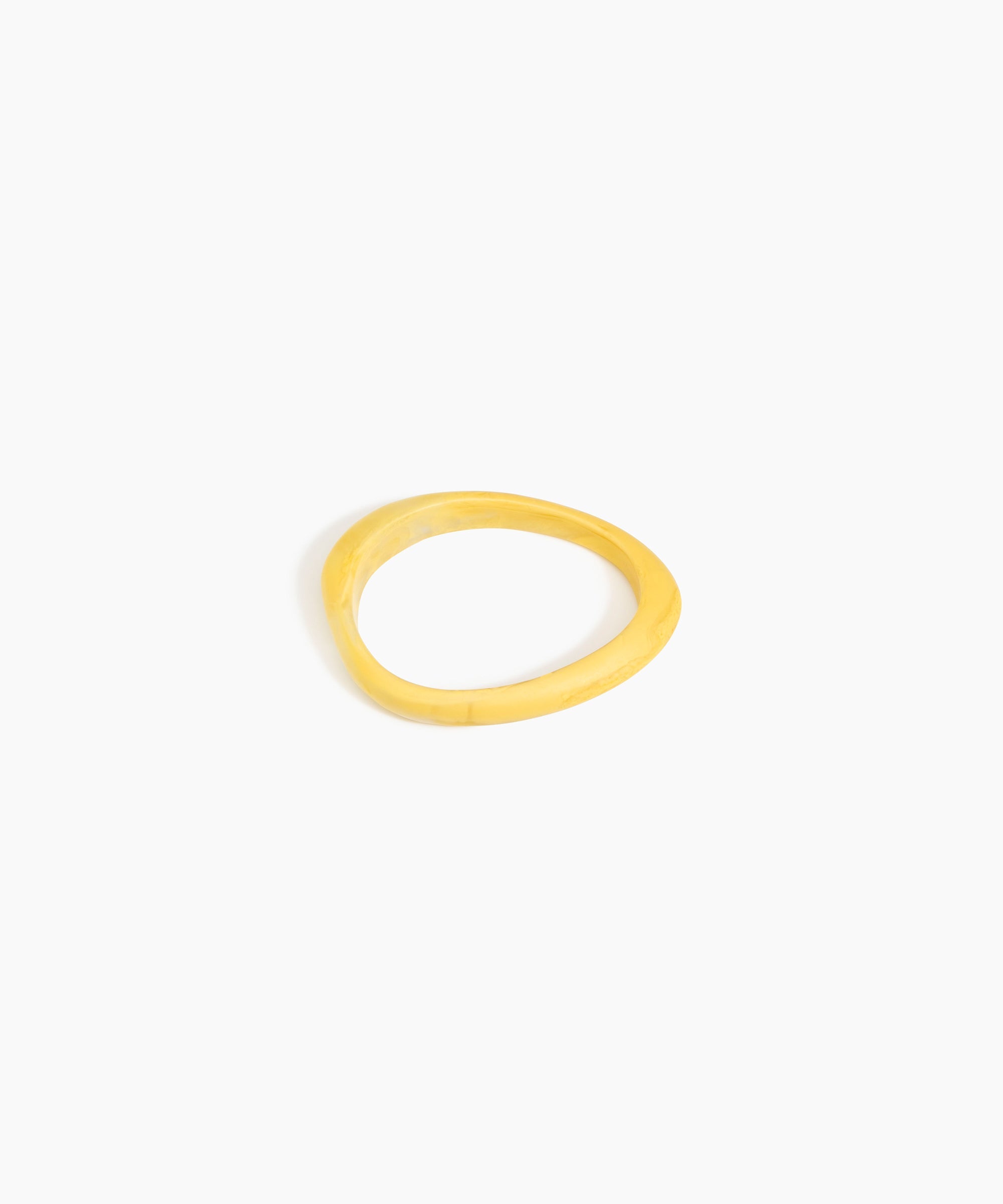 Dinosaur Designs SBRCKWBN Rock Wishbone Bangle POLLEN...