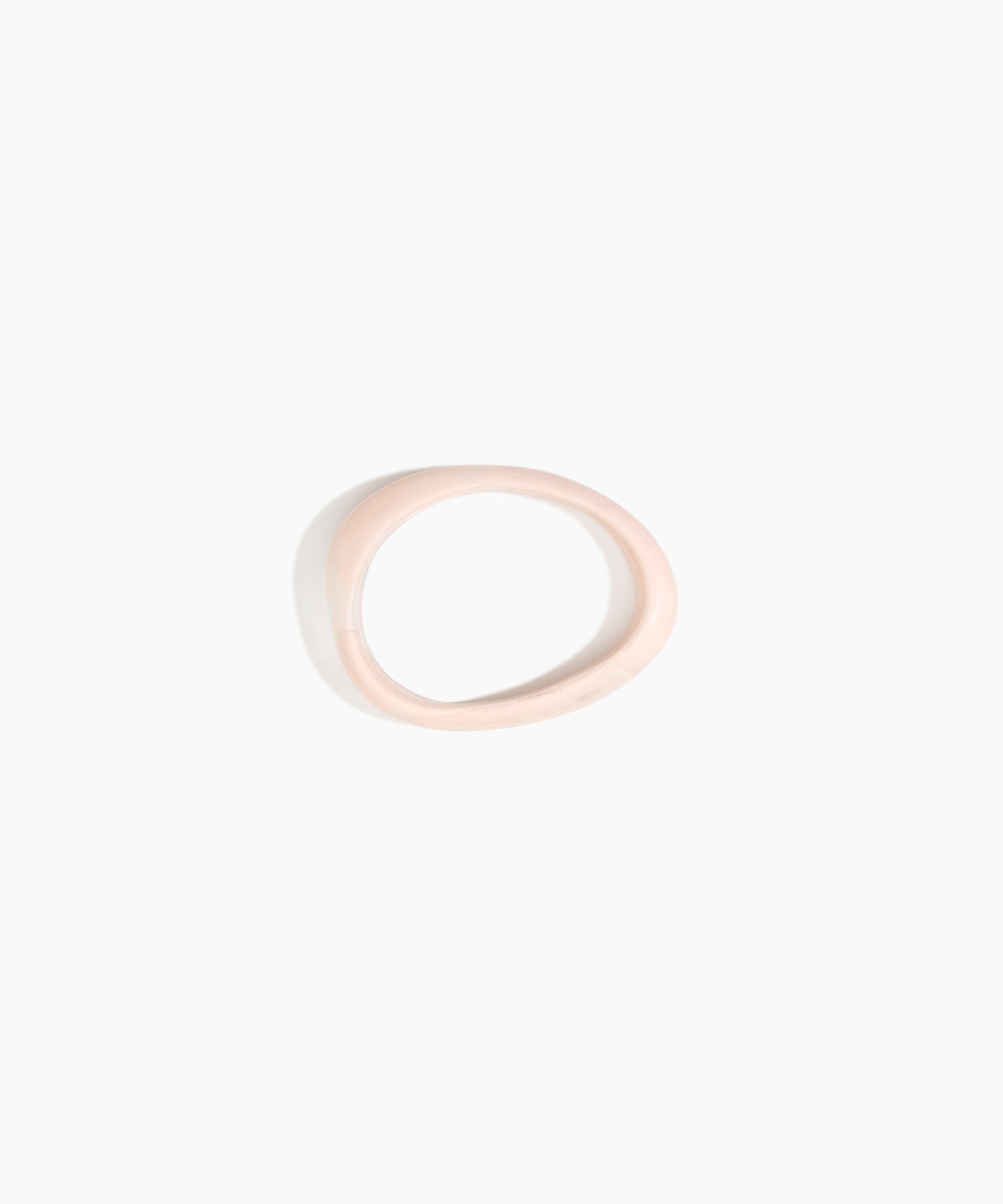 Dinosaur Designs SBRCKWBN Rock Wishbone Bangle ROSE SWIRL...