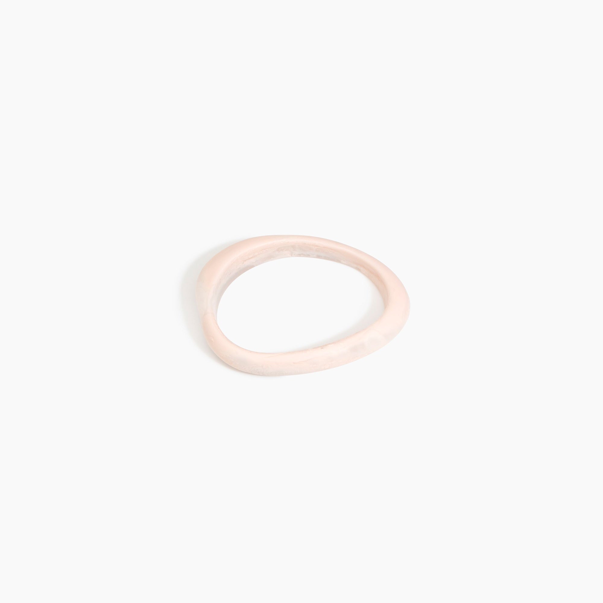 Dinosaur Designs SBRCKWBN Rock Wishbone Bangle ROSE SWIRL..