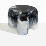 Dinosaur Designs TABRCKTOW 4 Leg Rock Tower Table SLATE