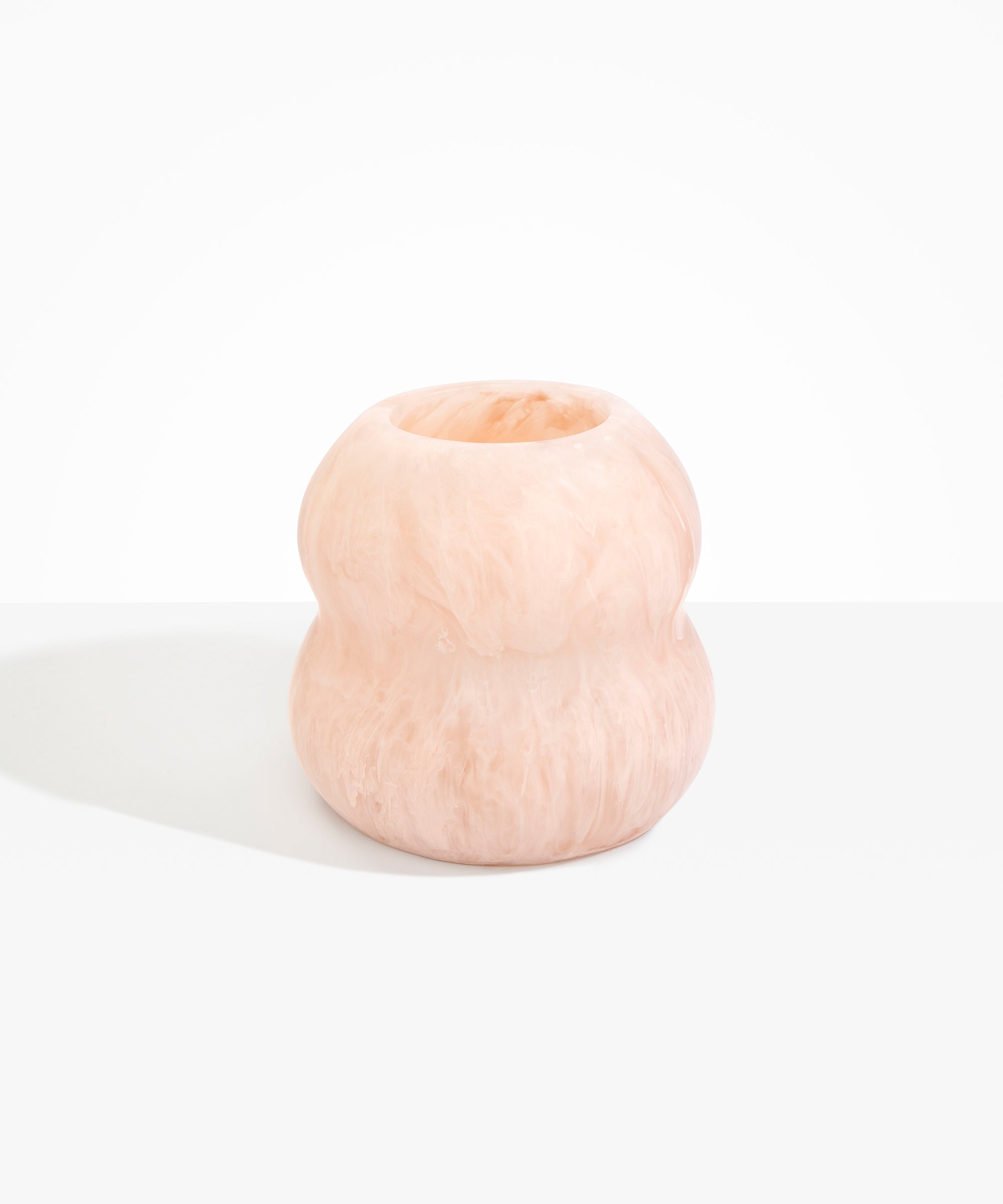 Dinosaur Designs VASBEEHLGE large beehive vase ROSE SWIRL 