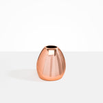 Dinosaur Designs Large Metal Stone Vase in Copper Material