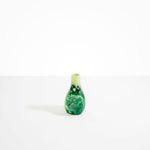 Dinosaur Designs medium sized Liquid vase in grass green colour resin