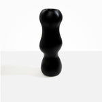 Dinosaur Designs Large Mountain Vase in Black Colour resin