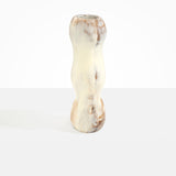 Dinosaur Designs Large Mountain Vase in Cappuccino Colour resin
