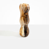 Dinosaur Designs Large Mountain Vase in Light Horn Colour resin