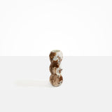 Dinosaur Designs Small Mountain Vase in Cappuccino Colour resin