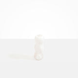 Dinosaur Designs Small Mountain Vase in Snow Swirl Colour resin