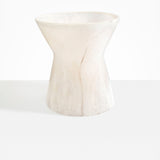 Dinosaur Designs Extra Large Bow Vase in Chalk Swirl Colour resin