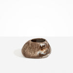 Dinosaur Designs VASRCKOVL Oval Rock Vase CAPPUCCINO.