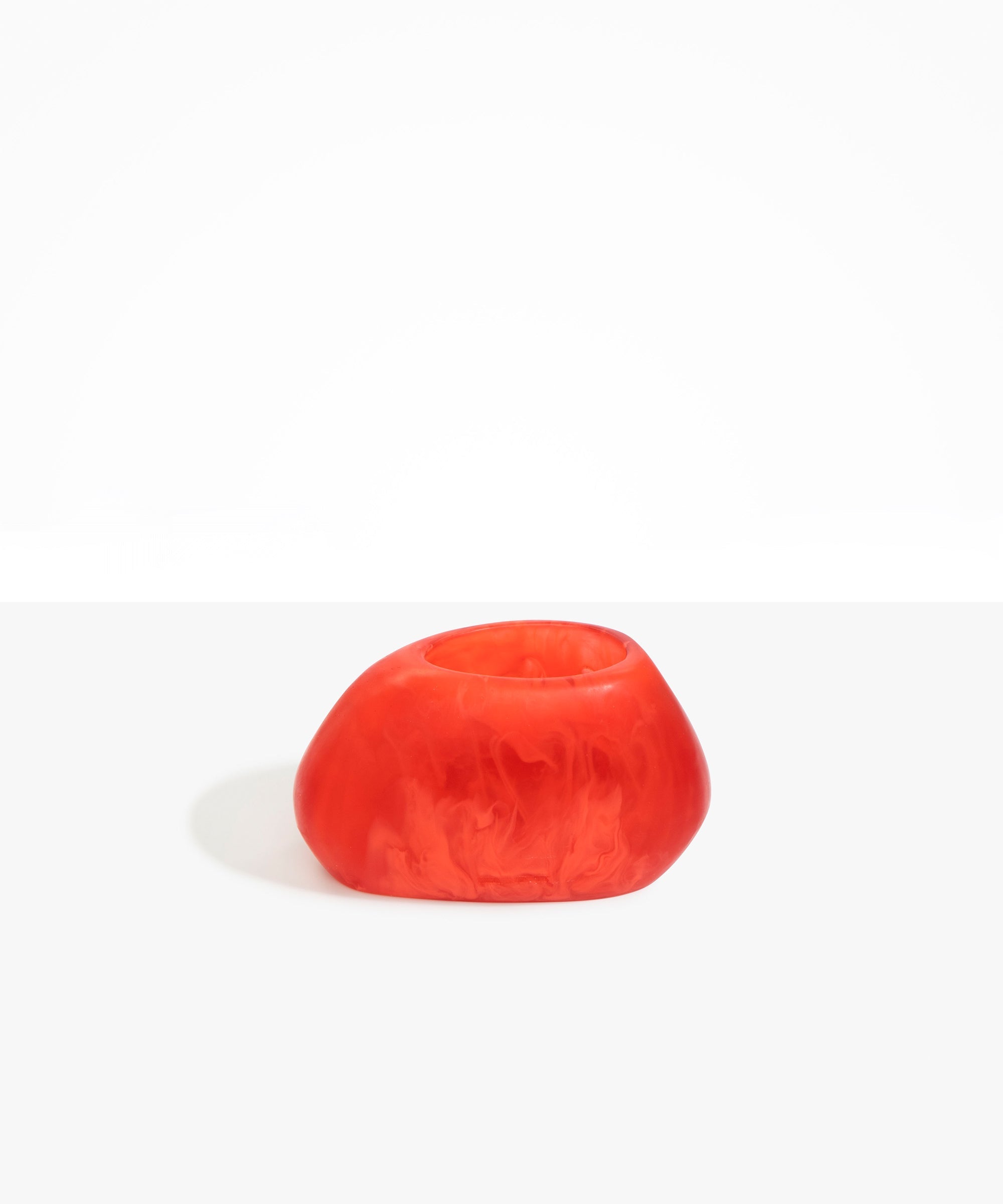 Dinosaur Designs VASRCKOVL Oval Rock Vase LYCHEE