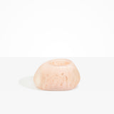 Dinosaur Designs VASRCKOVL oval rock vase ROSE SWIRL .