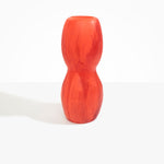 Dinosaur Designs Rock Totem Vase in Lychee Colour resin