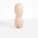 Dinosaur Designs VASRCKTTM Rock Totem Vase ROSE SWIRL