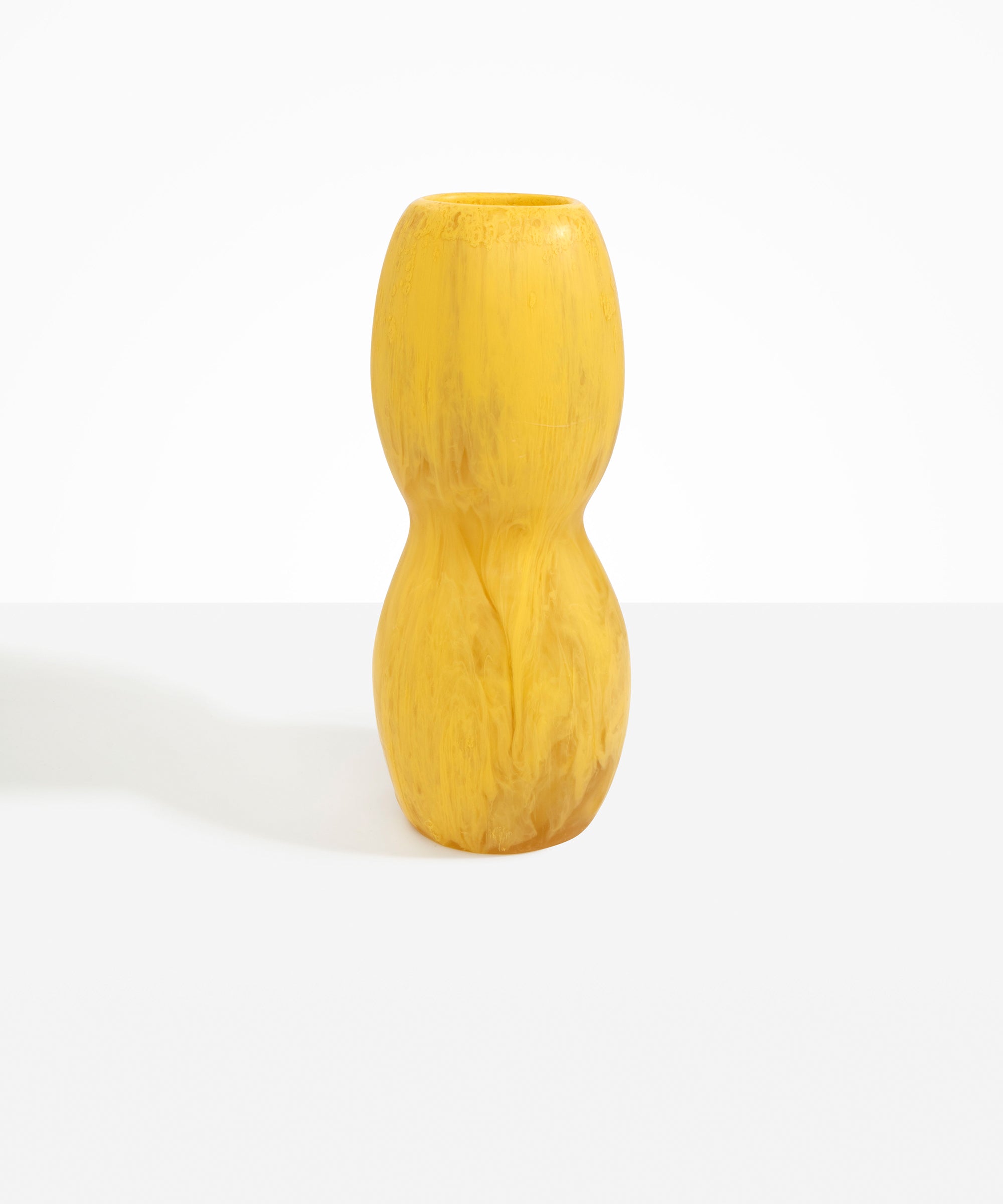 Dinosaur Designs Rock Totem Vase in Pollen Colour resin