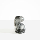 Dinosaur Designs Mungbean Vase in Granite Colour resin