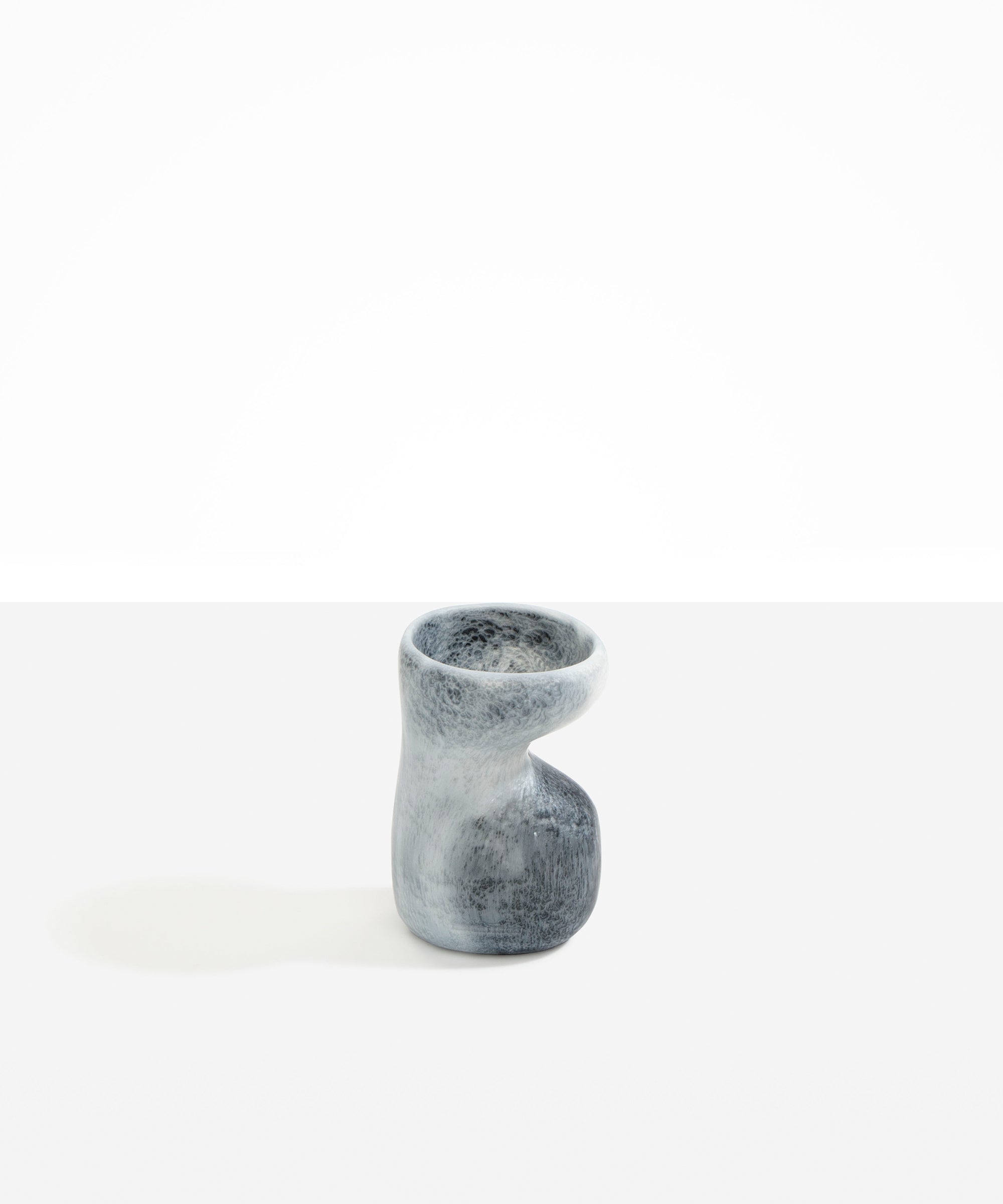 Dinosaur Designs Small Sprout Vase in Slate Colour resin