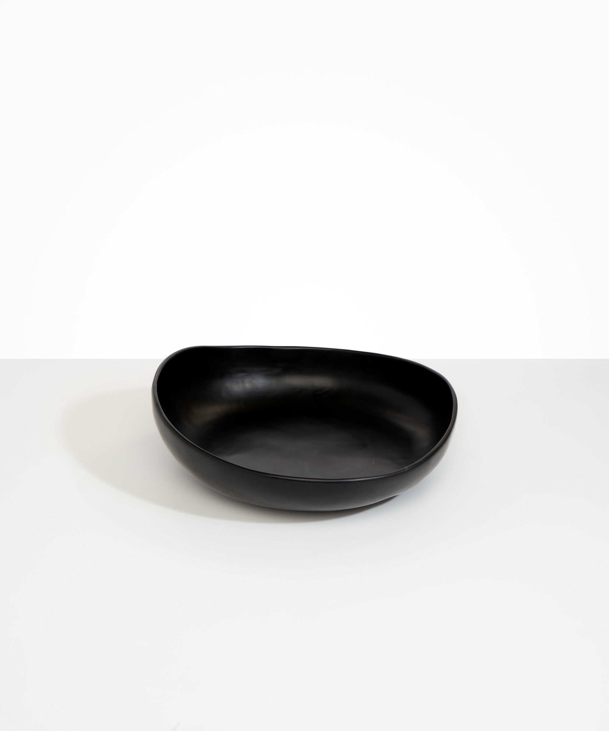 Dinosaur Designs Medium Flow Bowl Bowls in Black Colour resin