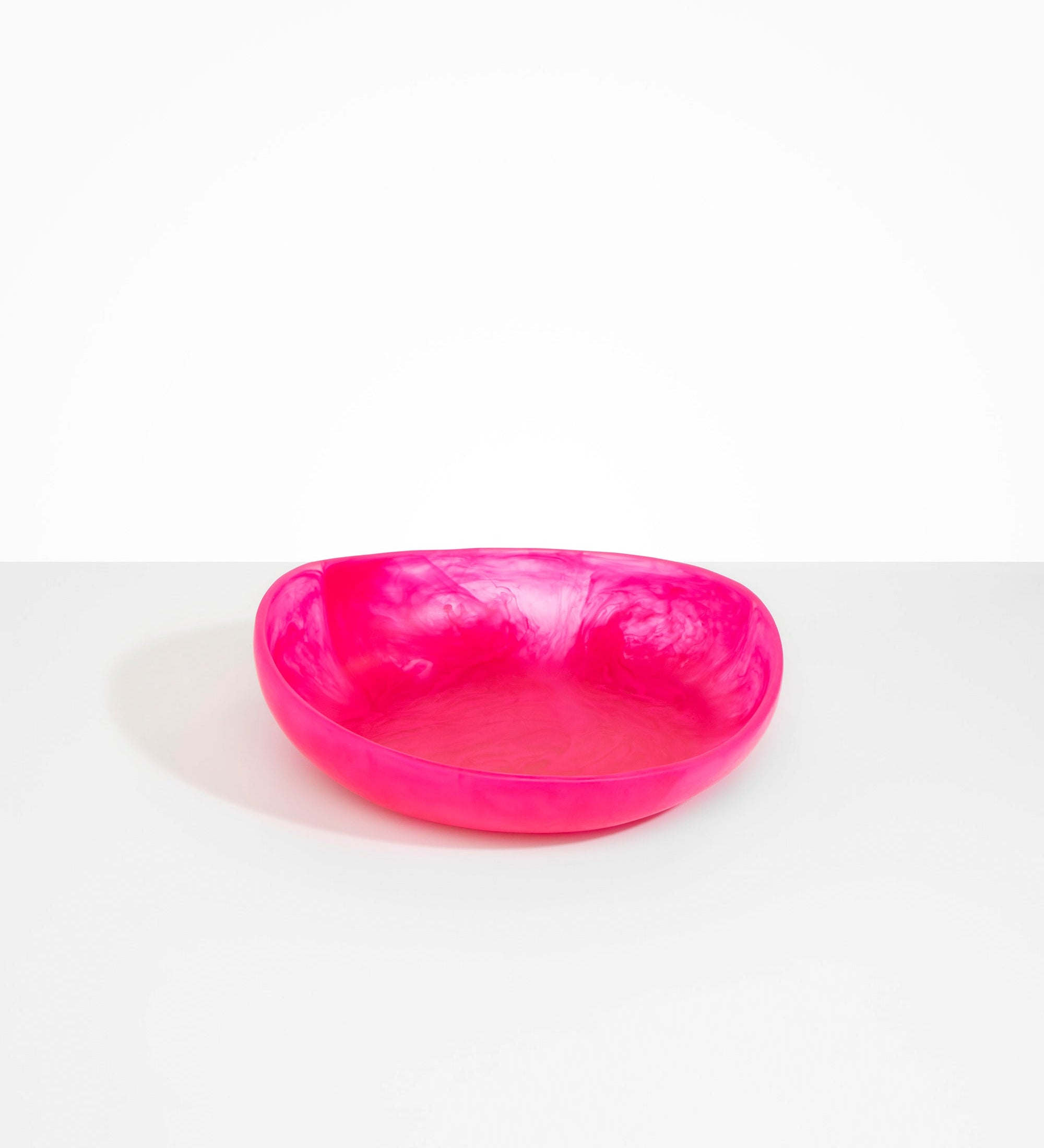 Dinosaur Designs Medium Flow Bowl Bowls in Flamingo Colour resin