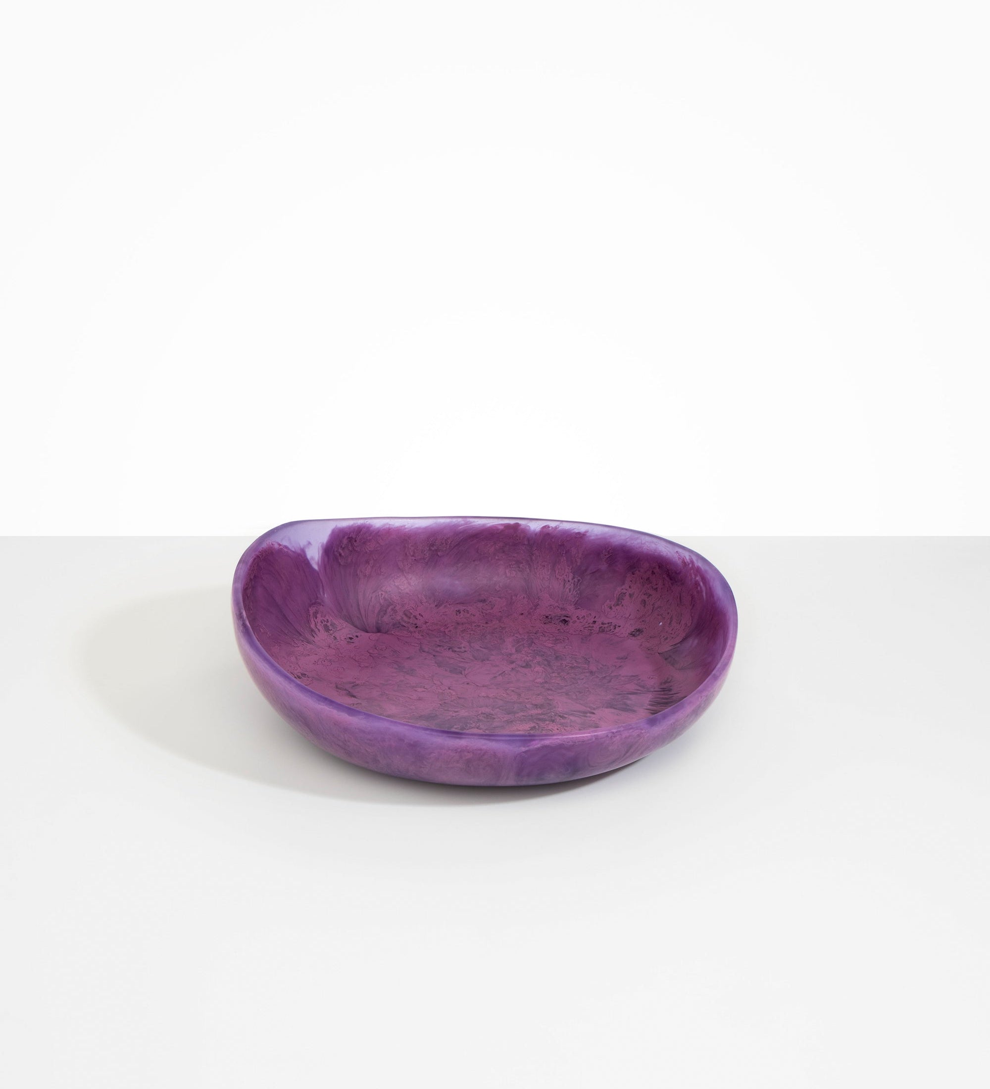 Dinosaur Designs Medium Flow Bowl Bowls in Grape Colour resin