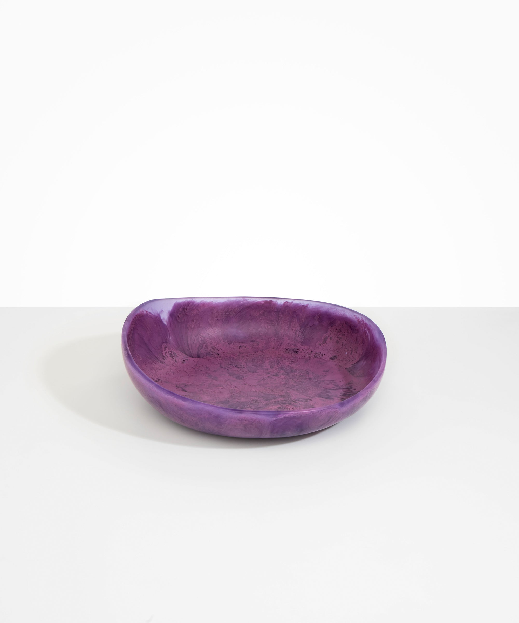 Dinosaur Designs Medium Flow Bowl Bowls in Grape Colour resin